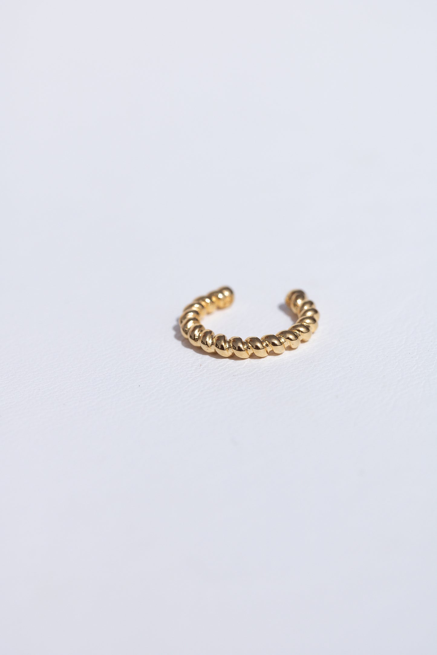 TINA CUFF GOLD - Mini braided Ear Cuff