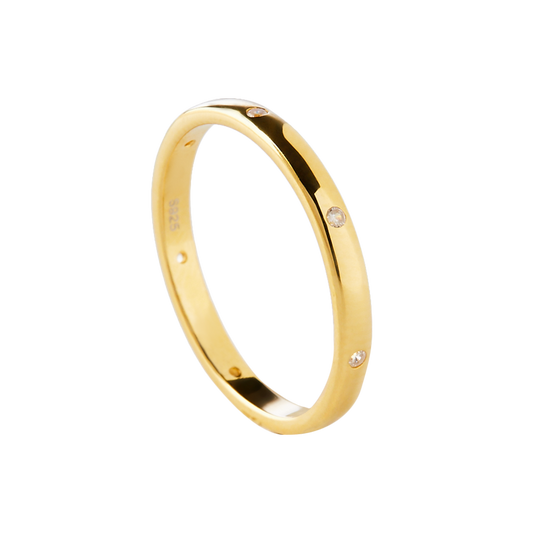 ROY GOLD - Thin Gold Ring